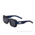 Großhandel 2021 neue Modedesigner Unisex Retro-Schwarz-Sonnenbrille